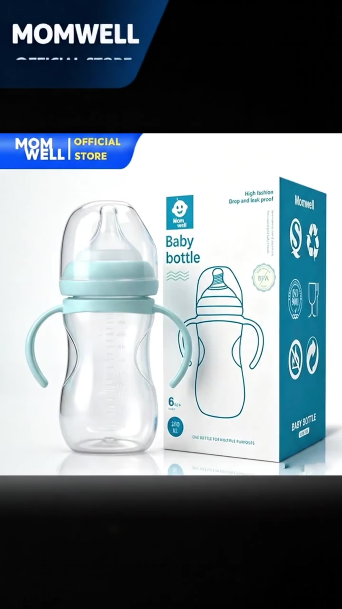 Momwell Baby Bottle Engineered for Life | Lifestyle | Feeding bottle