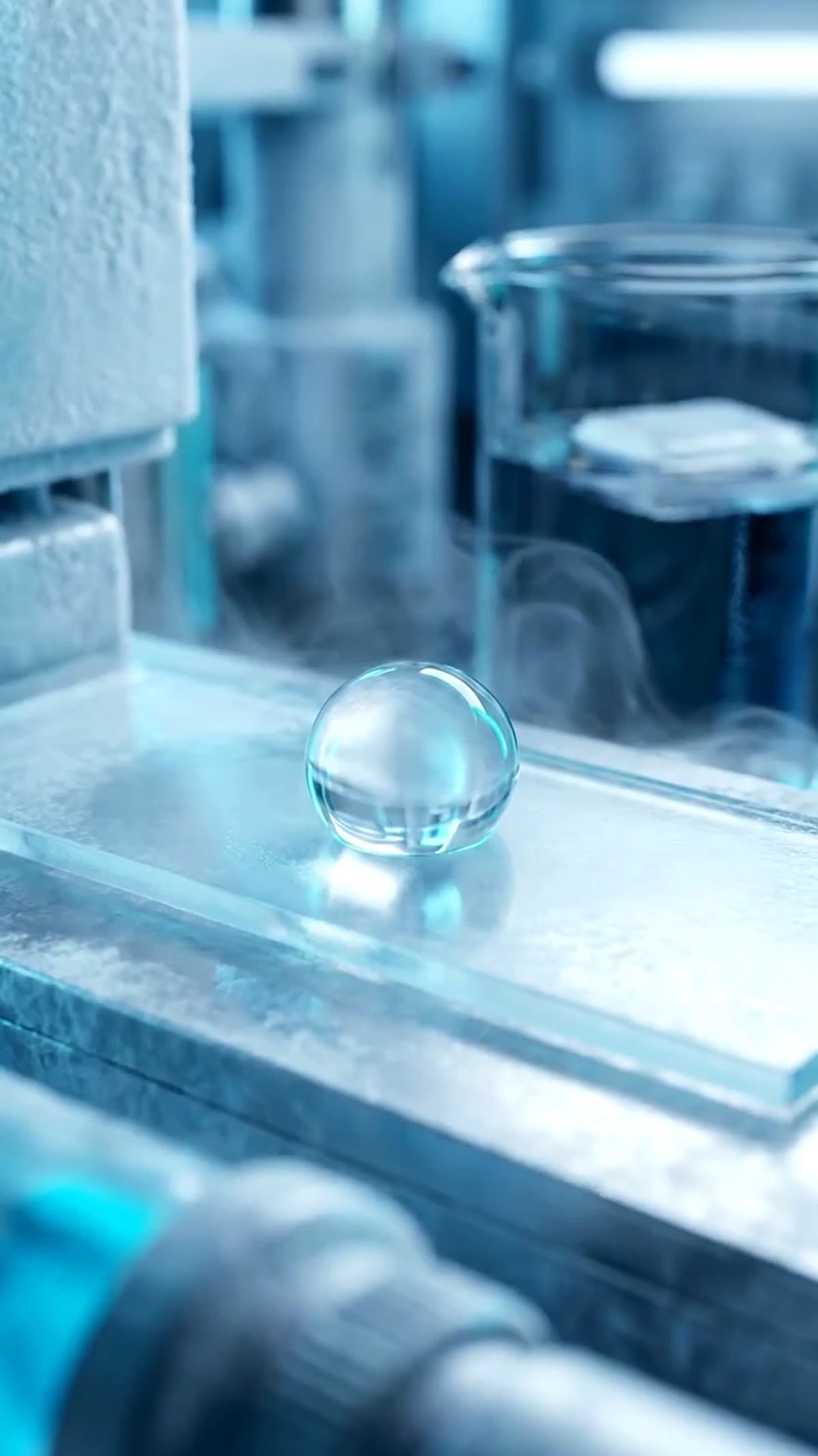 Why Ice Floats When Most Solids Sink