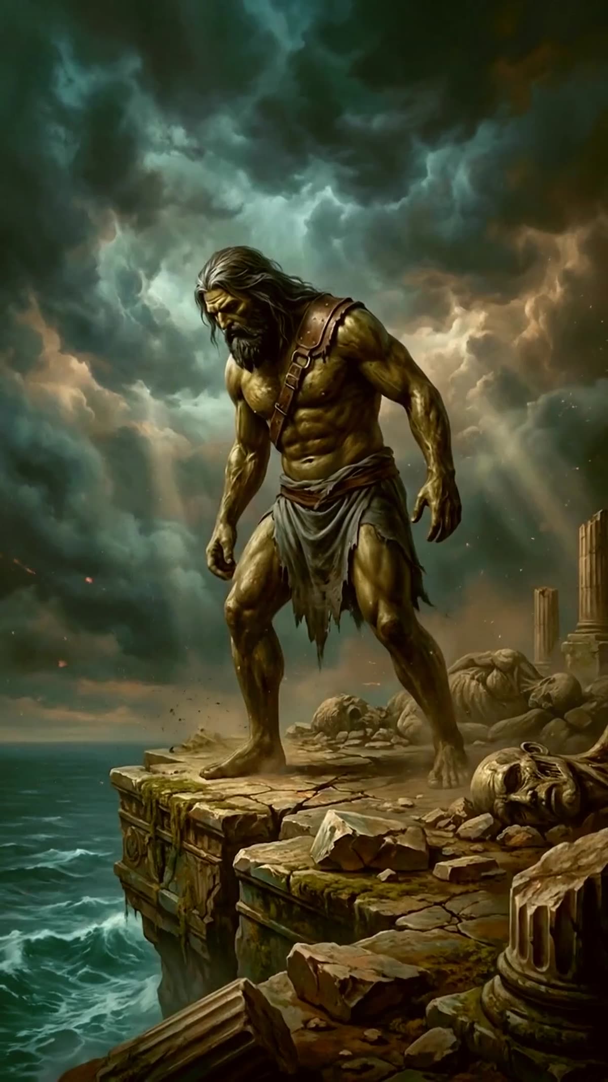 The Story of Atlas Holding Up the Sky