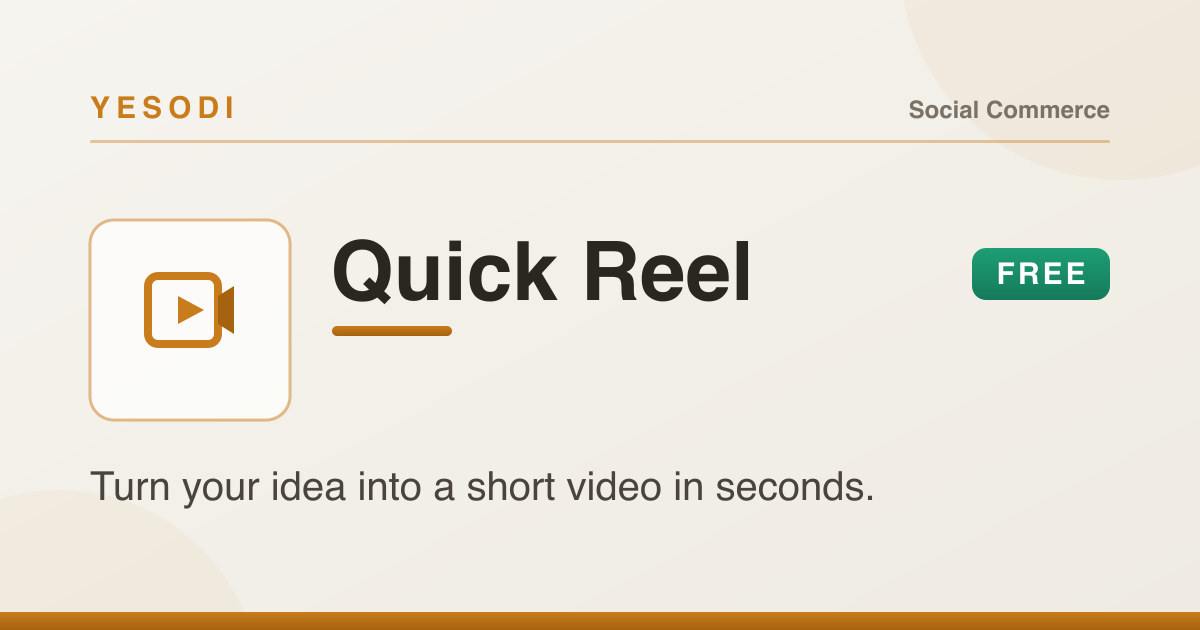 Free Reel Script Generator