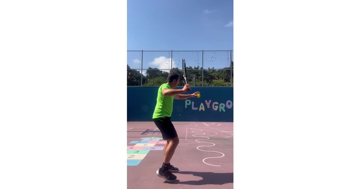 Early Morning Tennis Workout