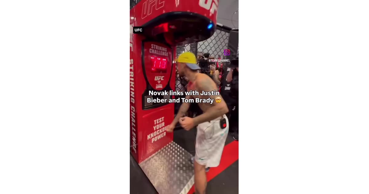 Novak Links with Justin Bieber and Tom Brady | Sports | Will | Sports | Will