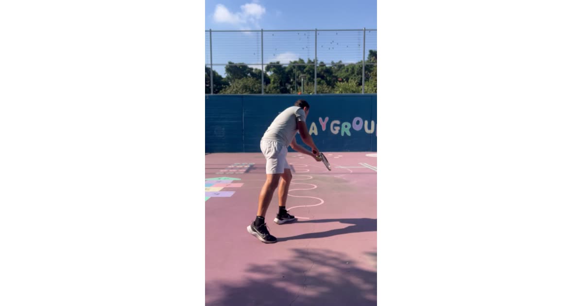 Sunny Day on the Court | Perfecting the Tennis Serve