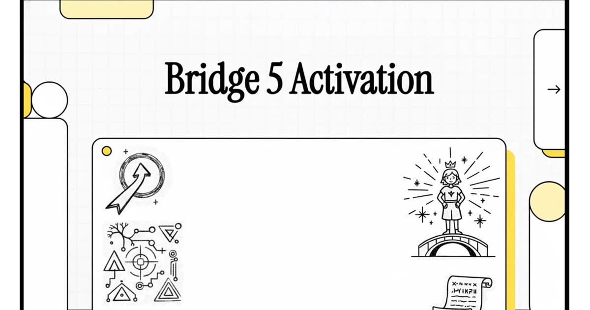 Bridge 5 Activation: Empowering Creative Vision