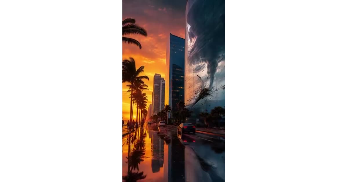 Office Towers Dark, Moon Takes Charge | Art | Claudia Pereira