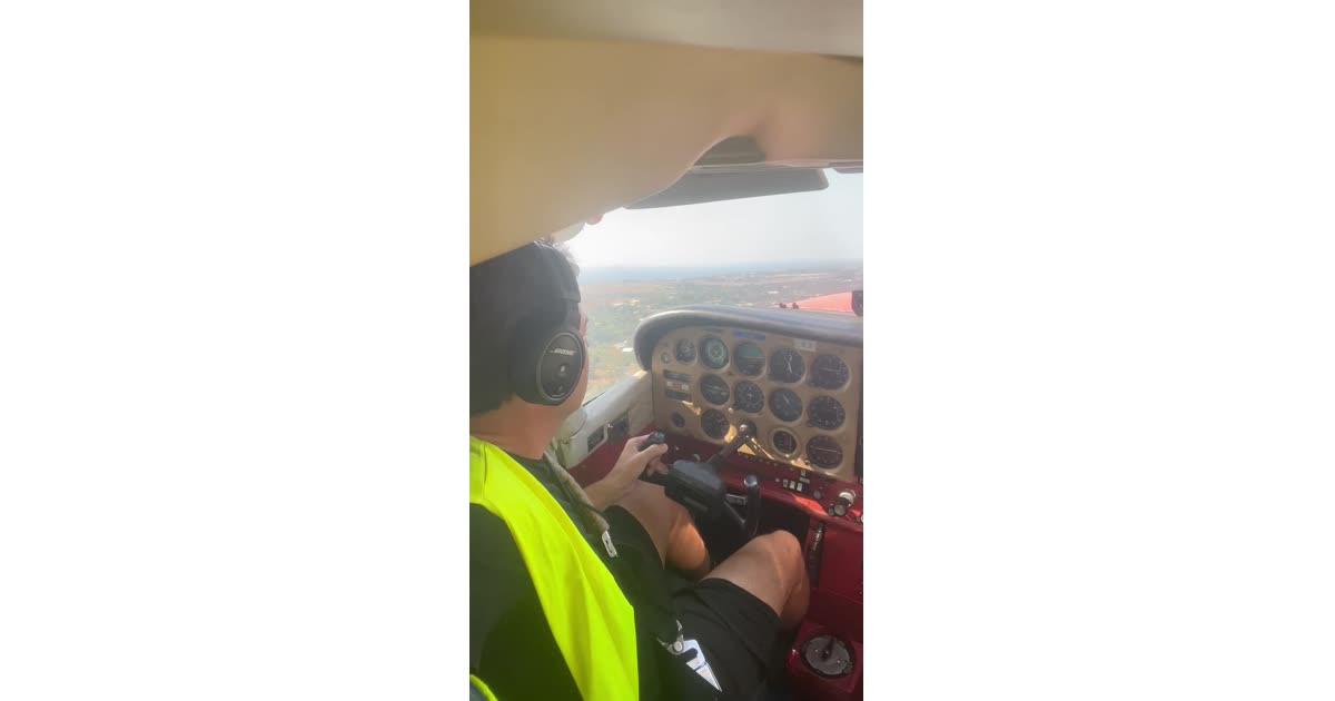 Small Aircraft Flight Adventure Today