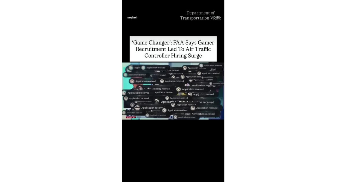 FAA Taps Gaming Community for Controller Recruitment | Aviation | William Lebovics