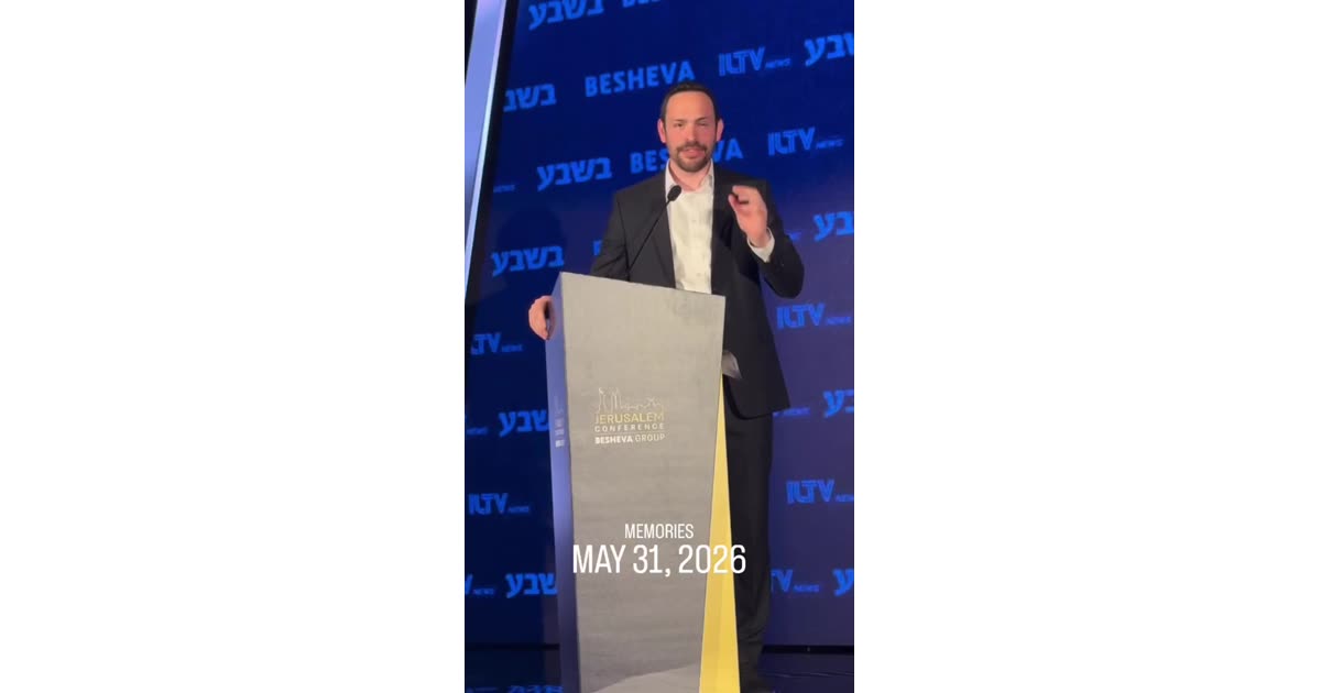 Jerusalem Conference Memories May 31 2026 | News | William Lebovics