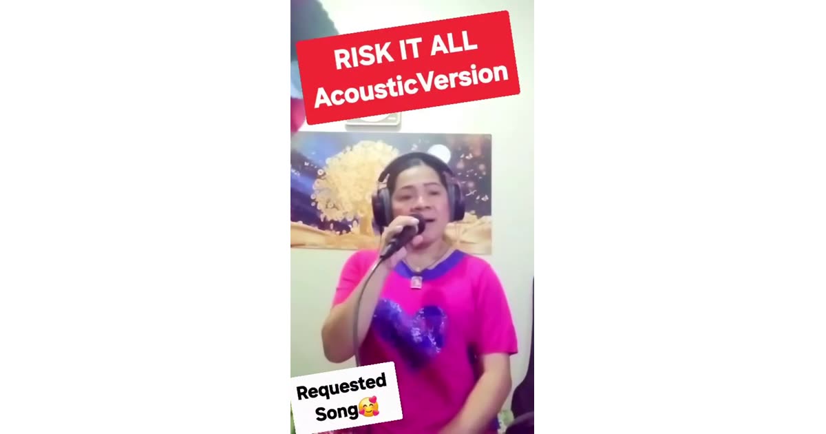 Risk It All Acoustic Version Requested Song | Music | Mariche Marquez