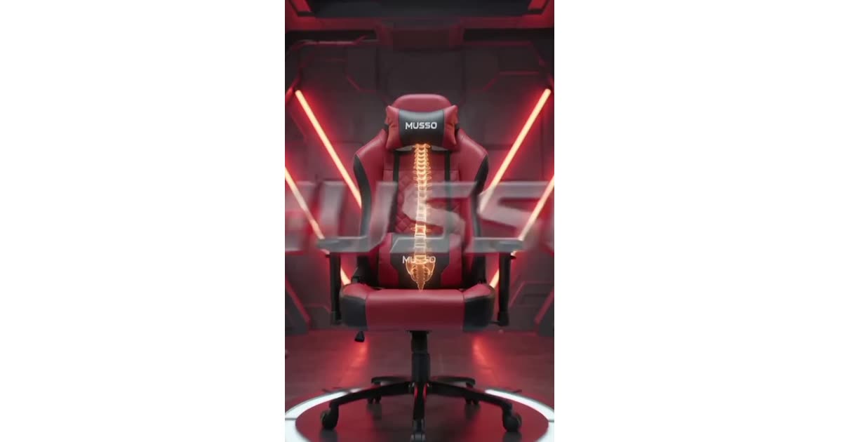 Musso Ergonomic Gaming Chair Features | Gaming | Musso