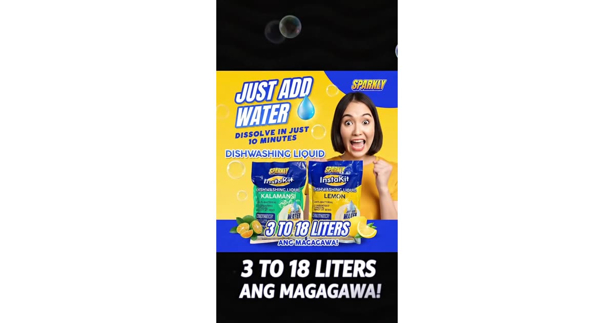 Just Add Water Dissolves in 10 Minutes | Business | Eugenie BC-A