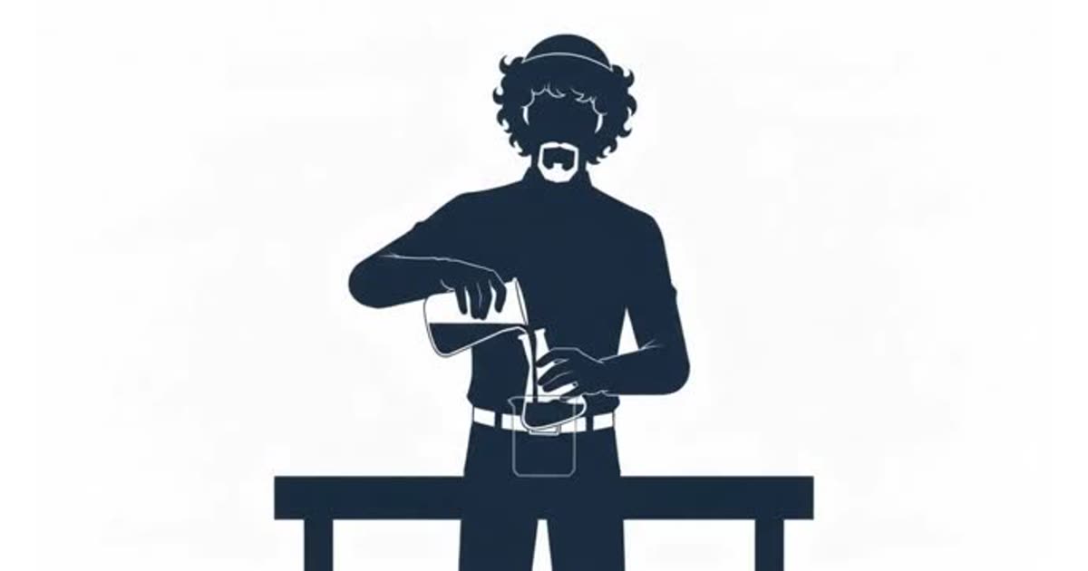 Craftsman at Work Silhouette Illustration | Business | Sandalphon613