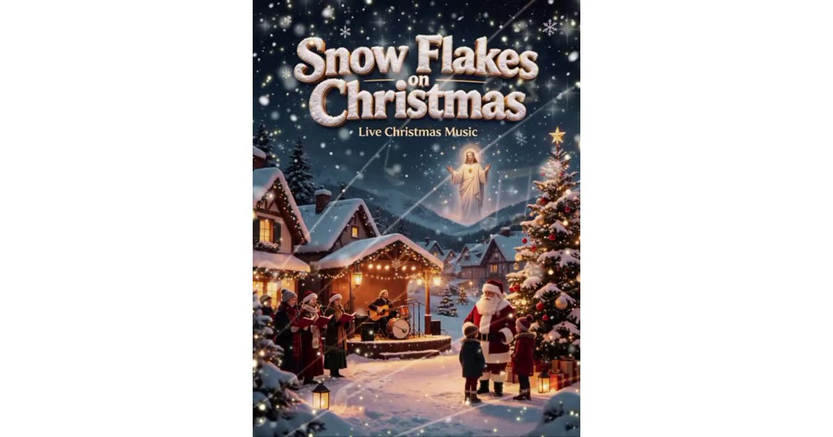 Snowflakes on Christmas Live Christmas Music | Music | Alexander idano