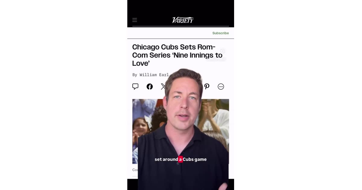 Cubs Launch Scripted Rom-Com Series Nine Innings to Love | Business | William Lebovics