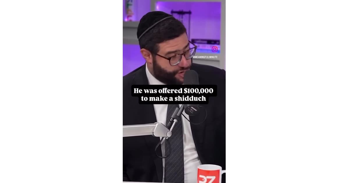 Bounties Don't Work for Shidduchim | Video | William Lebovics