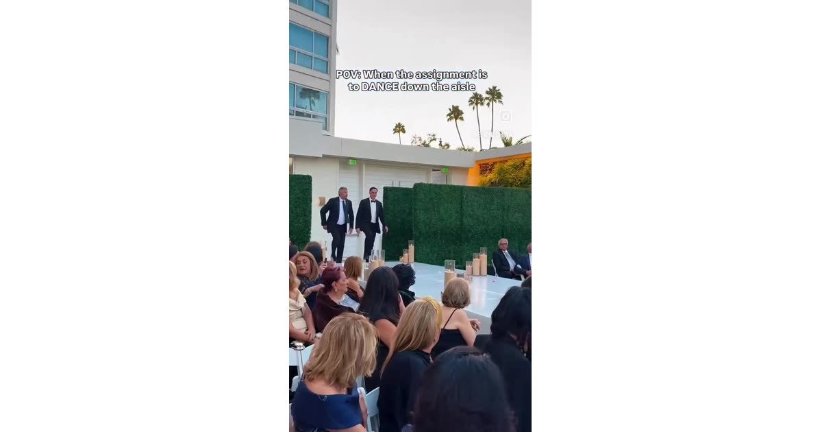 When the Assignment is to Dance Down the Aisle | Lifestyle | William Lebovics