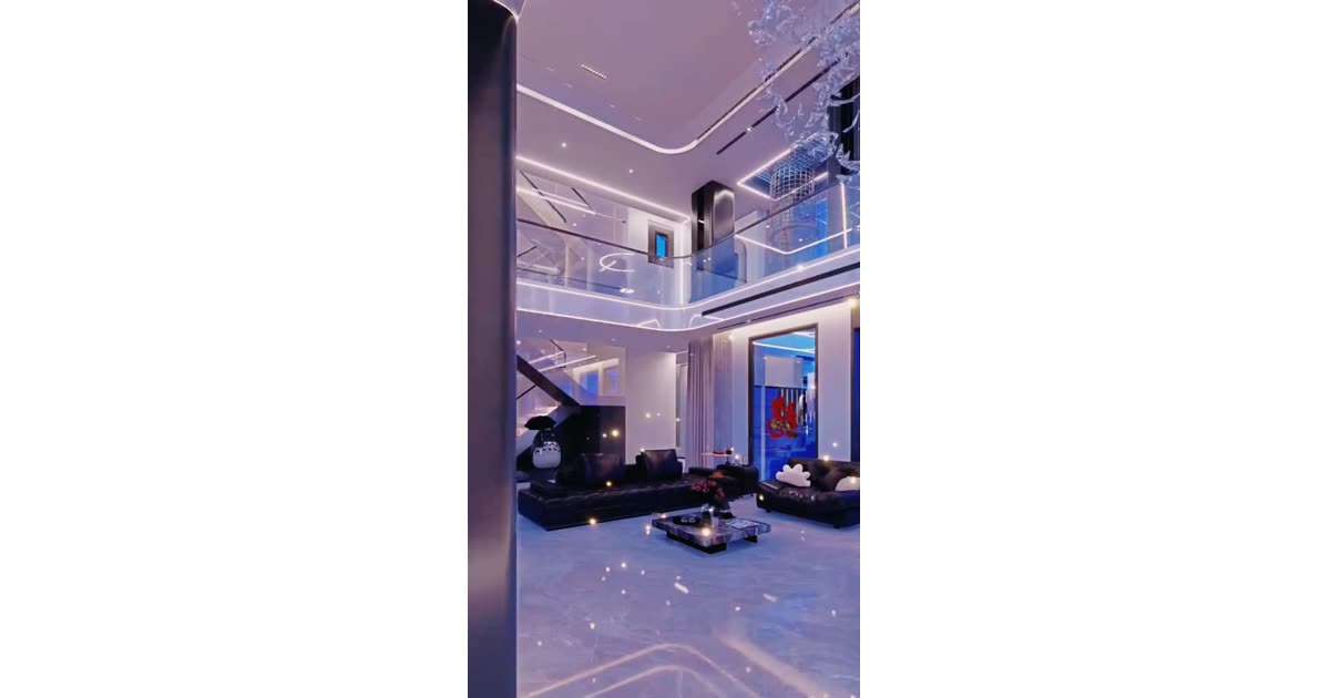 Ultra-Modern Multi-Level Penthouse Design