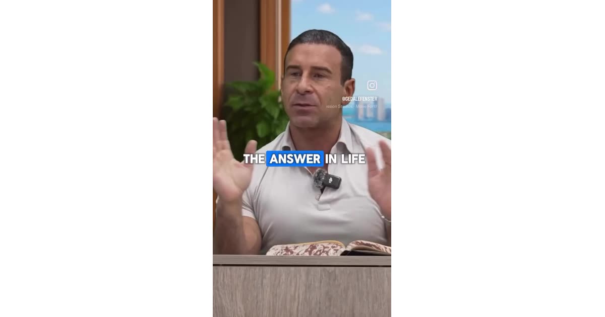The Answer in Life: Moving Forward | Education | William Lebovics