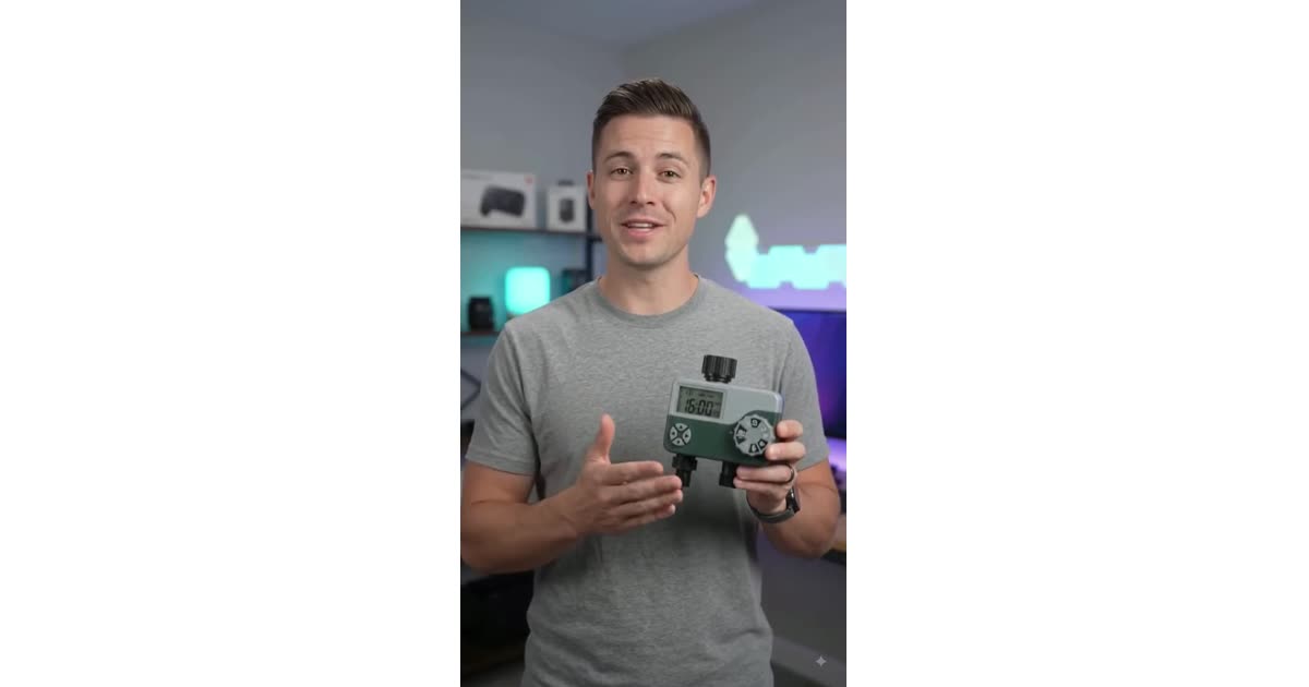 Smart Water Timer Review Clear Display Solid Build | Technology | amazon.com