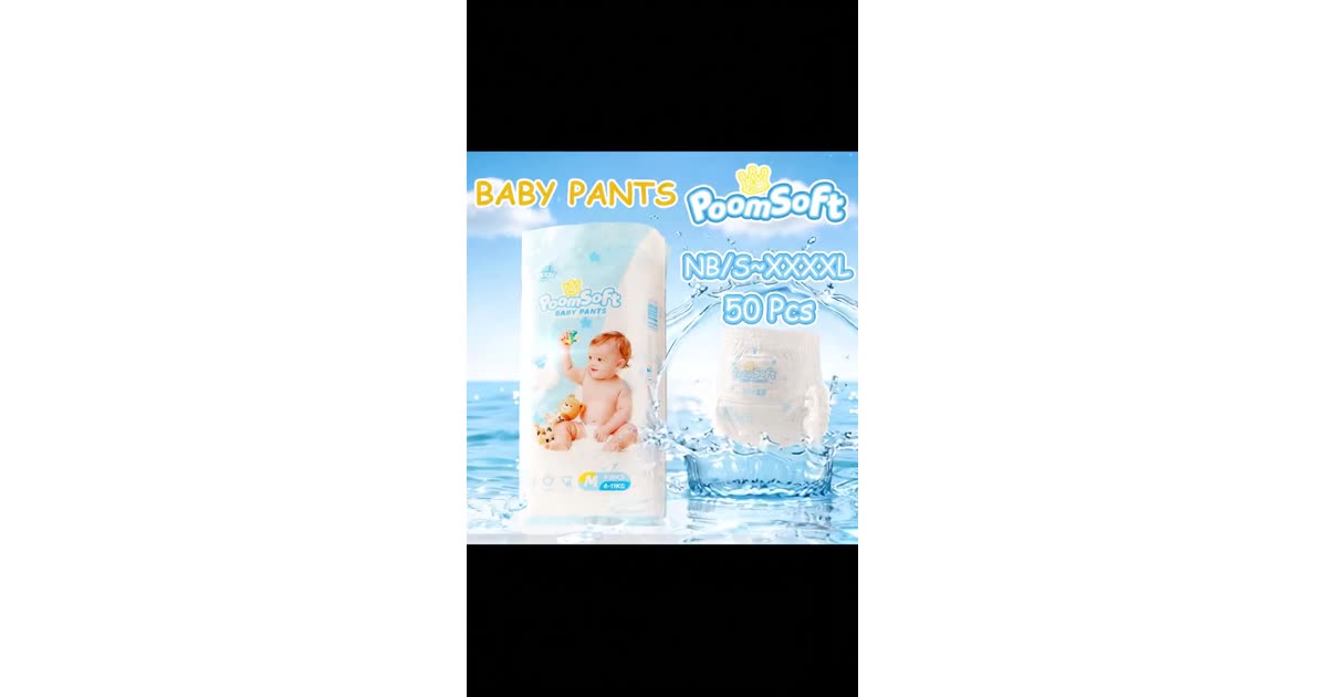 PoomSoft Baby Pants NB/S-XXXL 50 Pcs | Health | Eugenie BC-A
