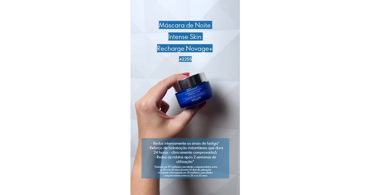 Máscara de Noite Intense Skin Recharge Novage+ | Health | Ana Lúcia
