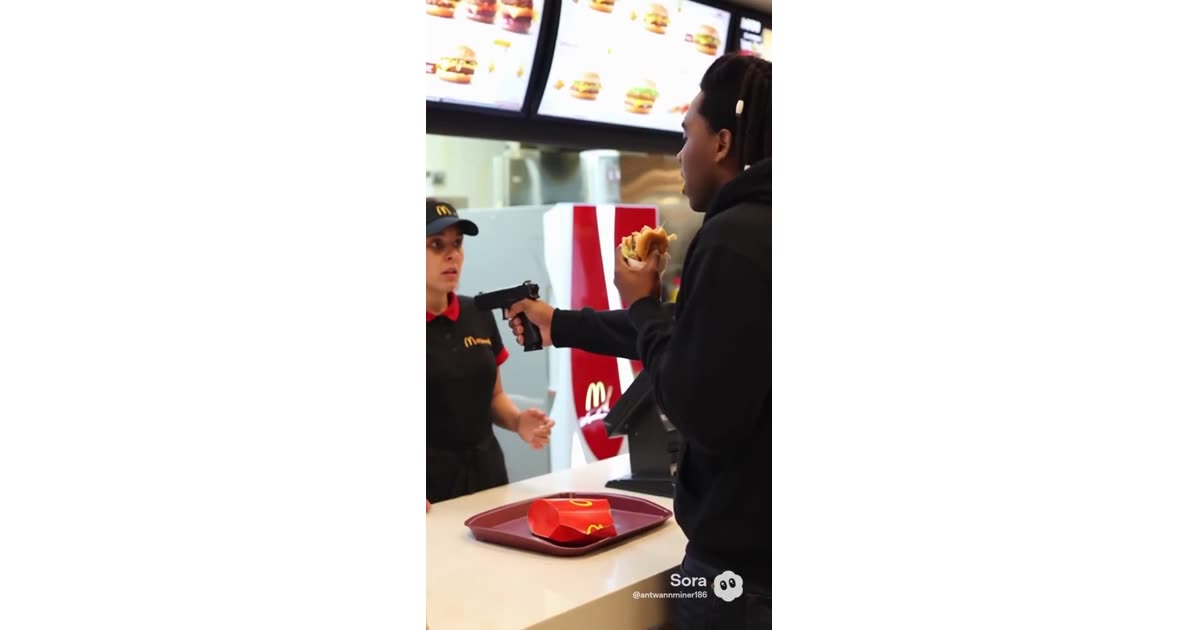 Robbing McDonald's with sleep disorder