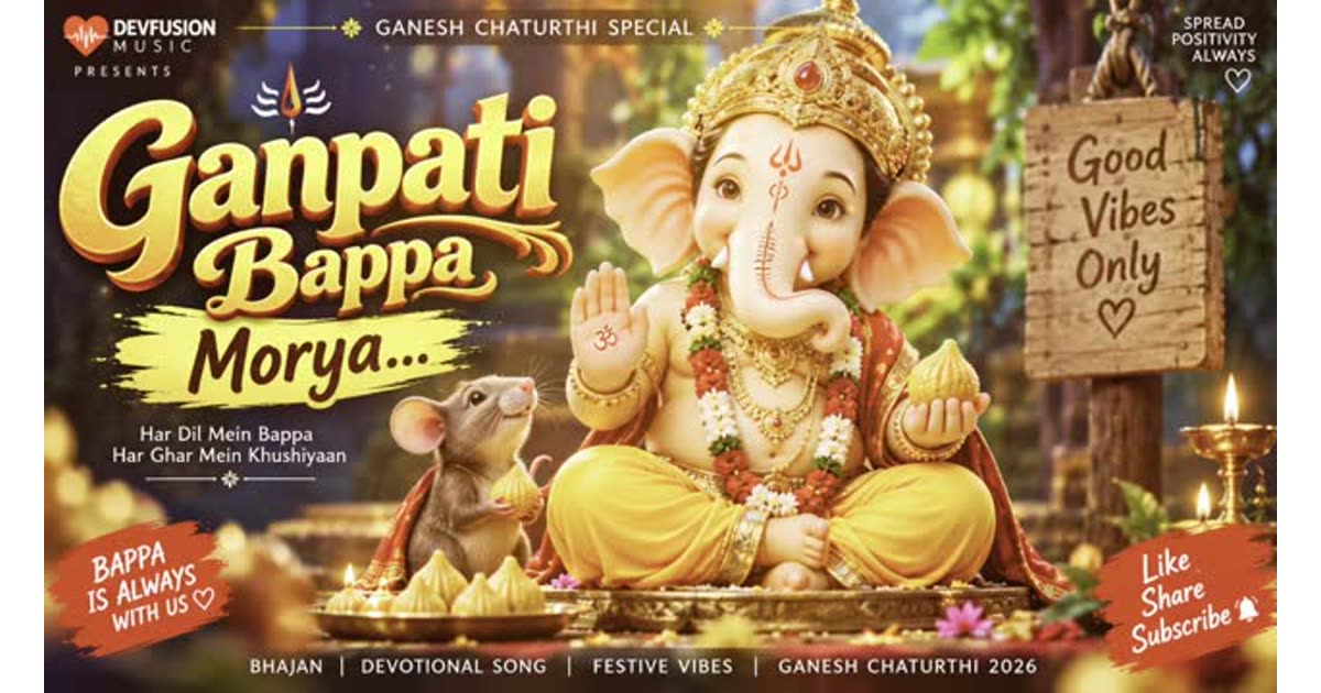 Ganpati Bappa Morya | Ganesh Chaturthi Special Bhajan 2026 | Ganesh Ji Bhajan | गणपति बप्पा मोरया