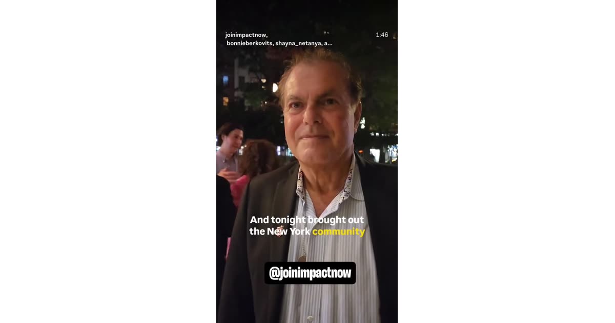 New York Community Gathering and Impact | Video | William Lebovics