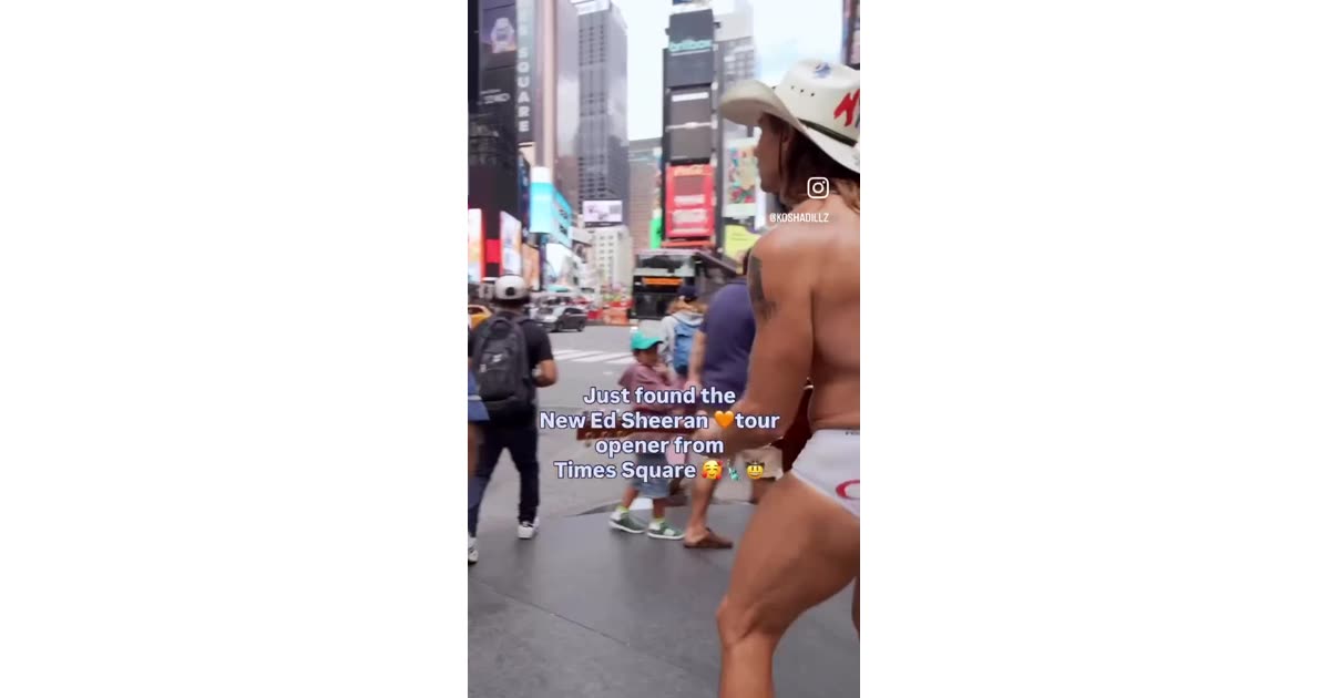 Josh’s with Tziporah | New Ed Sheeran Tour Opener from Times Square | Lifestyle | William Lebovics