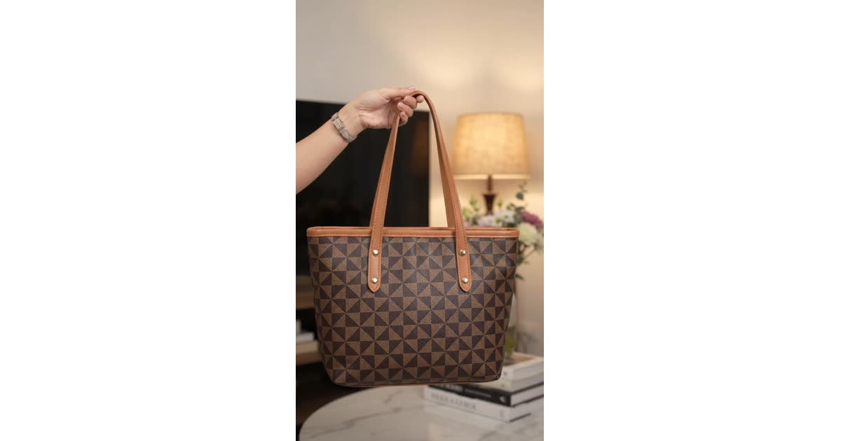Classic Monogram Tote Bag Showcase | Fashion | Ramel Canales