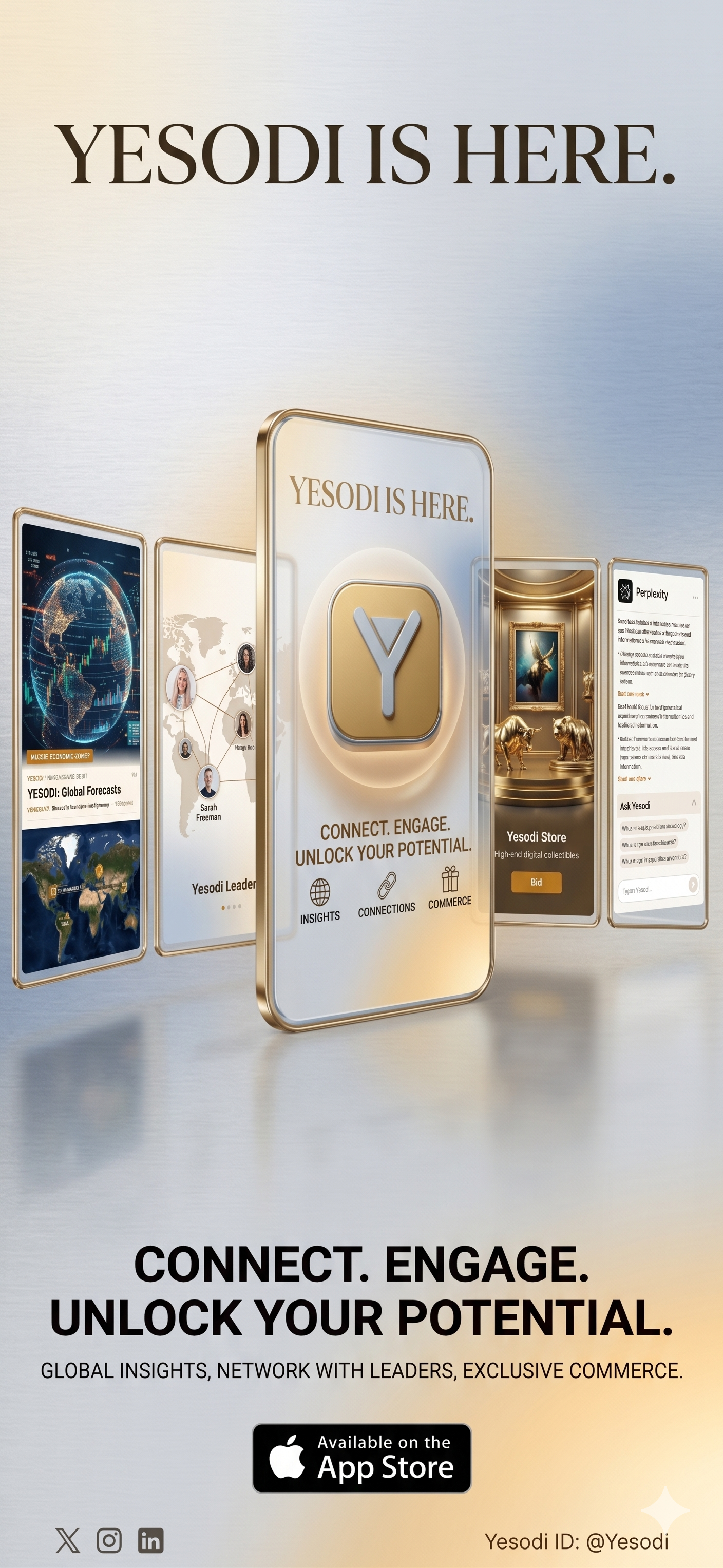 YESODI Launches on the App Store, Introducing a Unified Platform for Community Connection and Industry Networking