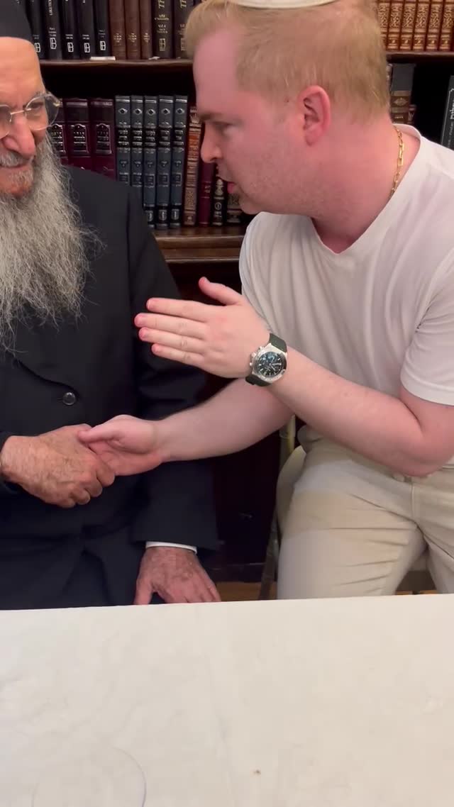 Rabbi Yaakov Hillel, the leading Jewish Rabbi of the generation, endorsing YESODI.