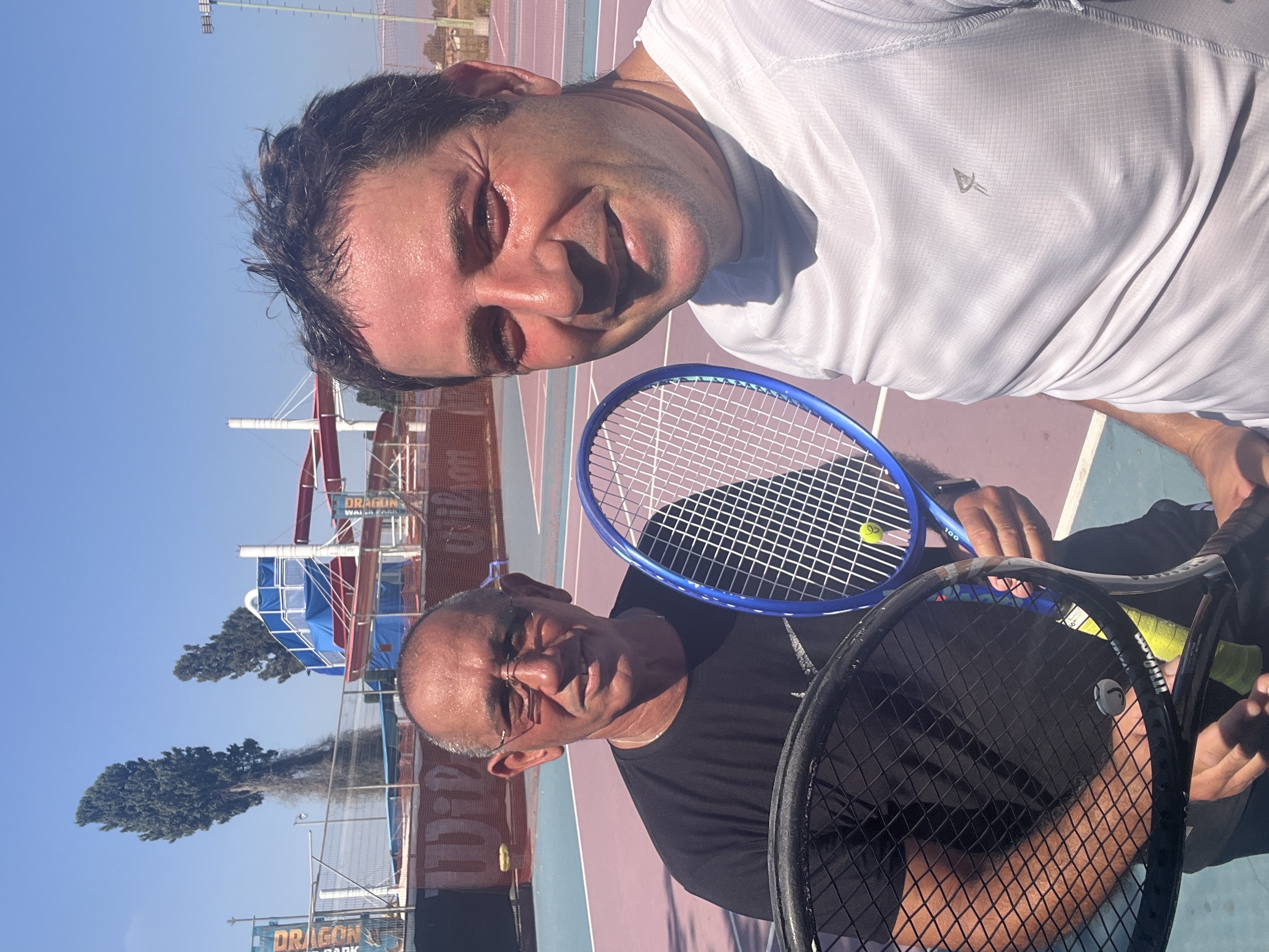 Great day on the court with a fellow tennis enthusiast! Nothing beats connecting — Yesodi Intelligence