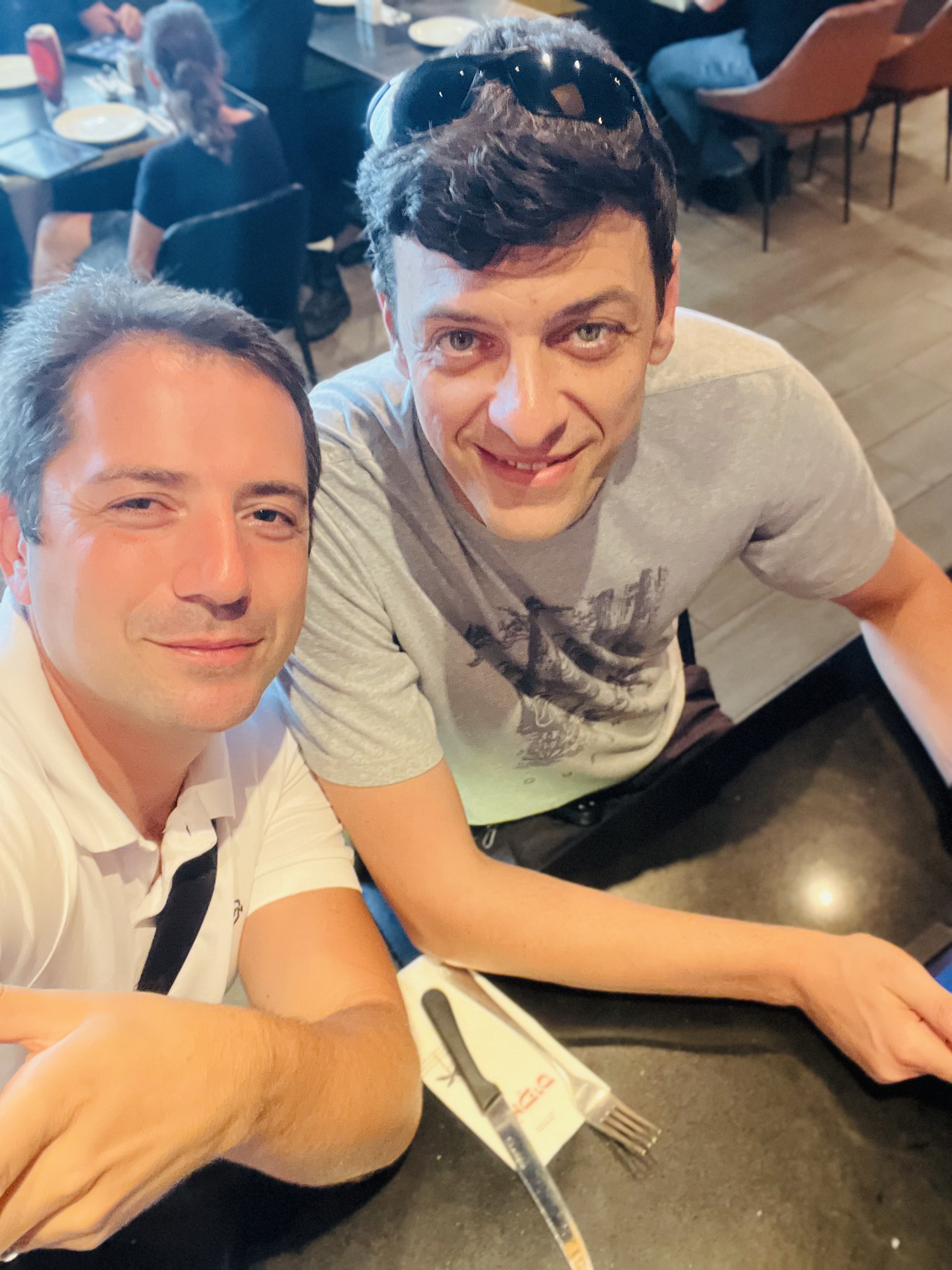 Great moments shared with my brother! These connections and collaborations make  — Yesodi Intelligence