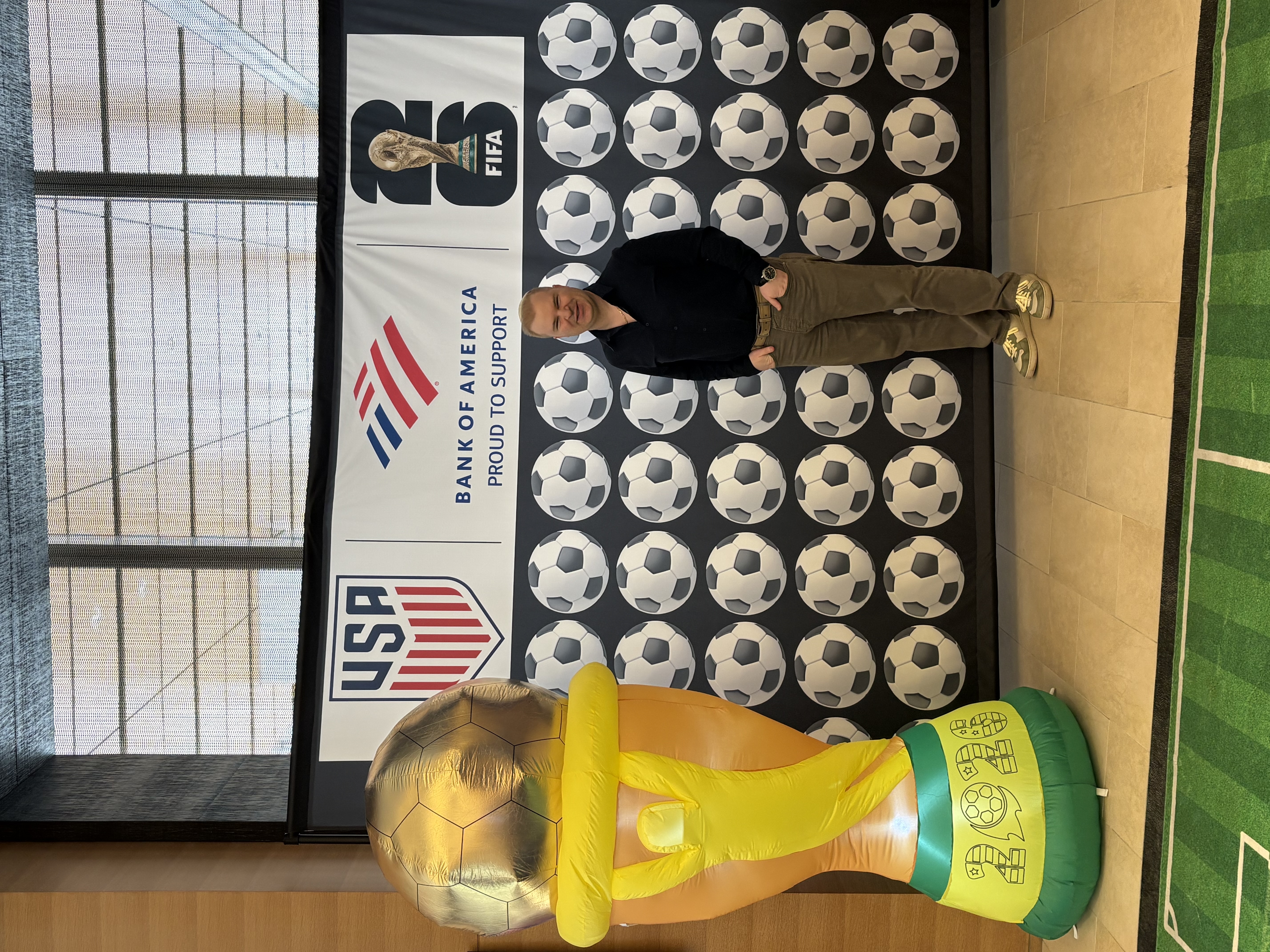 Proud to support the beautiful game and Team USA's journey on the world stage. T — Yesodi Intelligence
