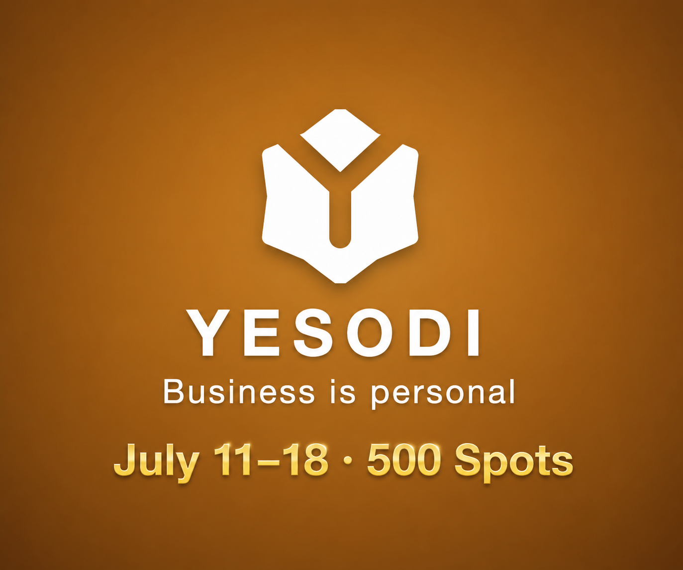 Yesodi Elite Access, Open July 11 to 18