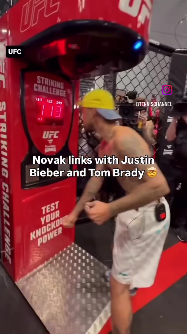 Novak Links with Justin Bieber and Tom Brady | Sports | Will | Sports | Will | YESODI