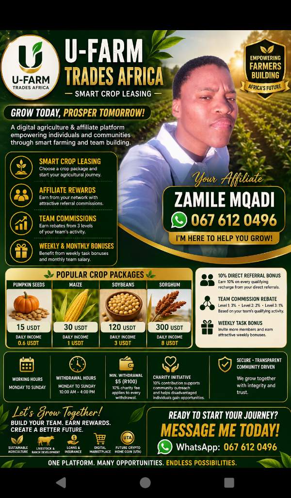 Zamile Mqadi | Affiliate Marketing | South Africa