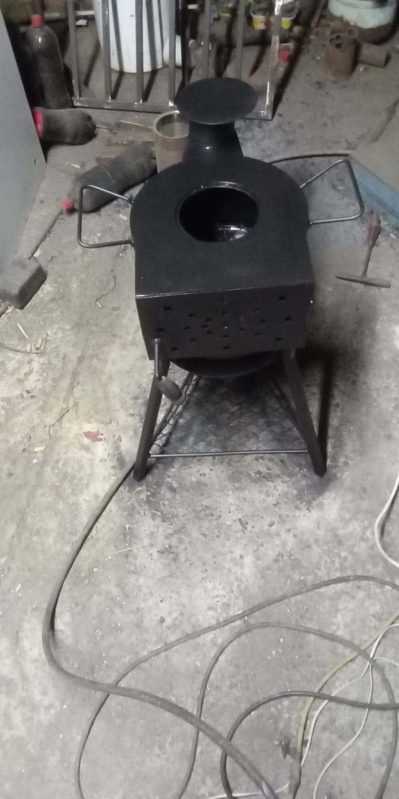 Custom coal stove