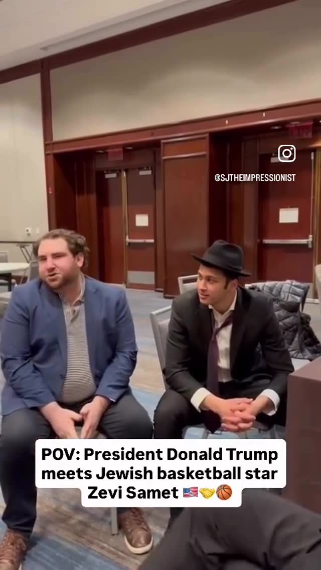President Donald Trump Meets Jewish Basketball Star | News | Will
