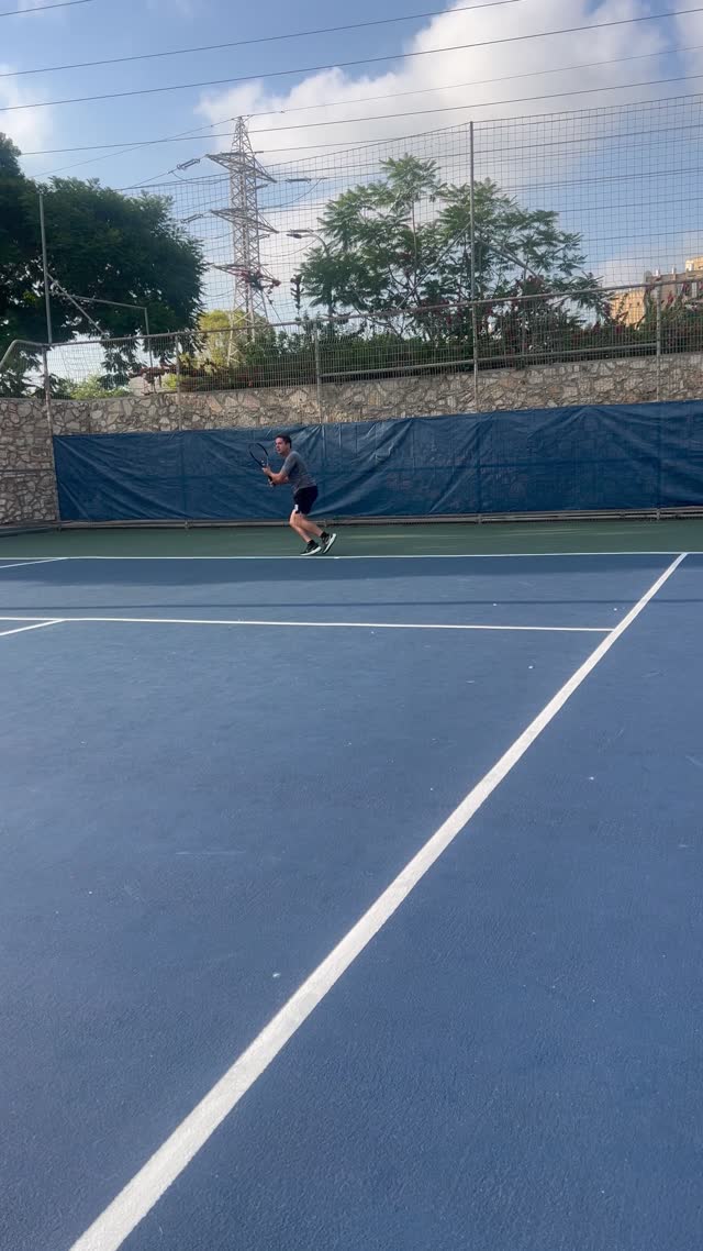 Tennis Court Energy and Focus