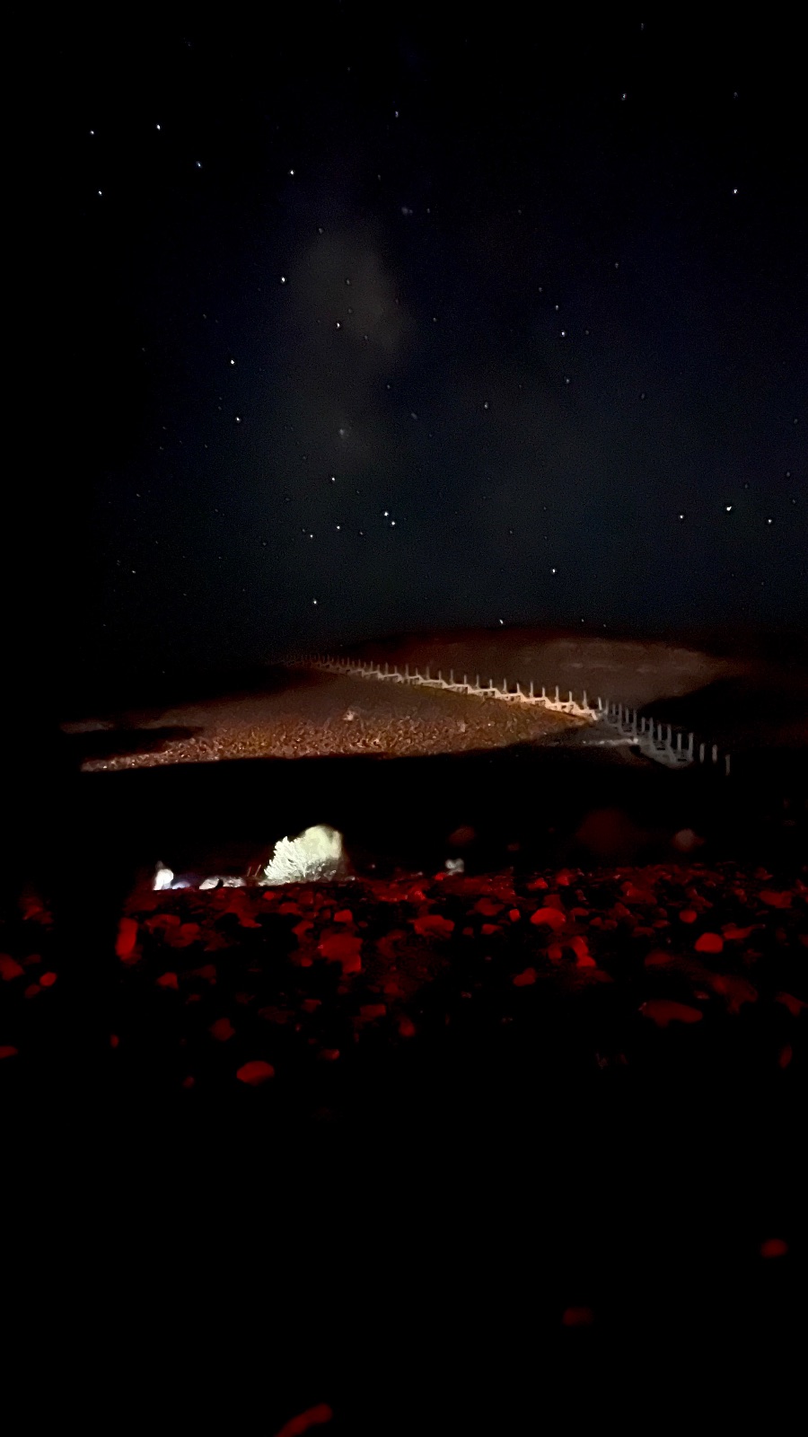 Illuminated Ancient Terraces Under Starlight | Nature | Guy Evgeni Levin | YESODI