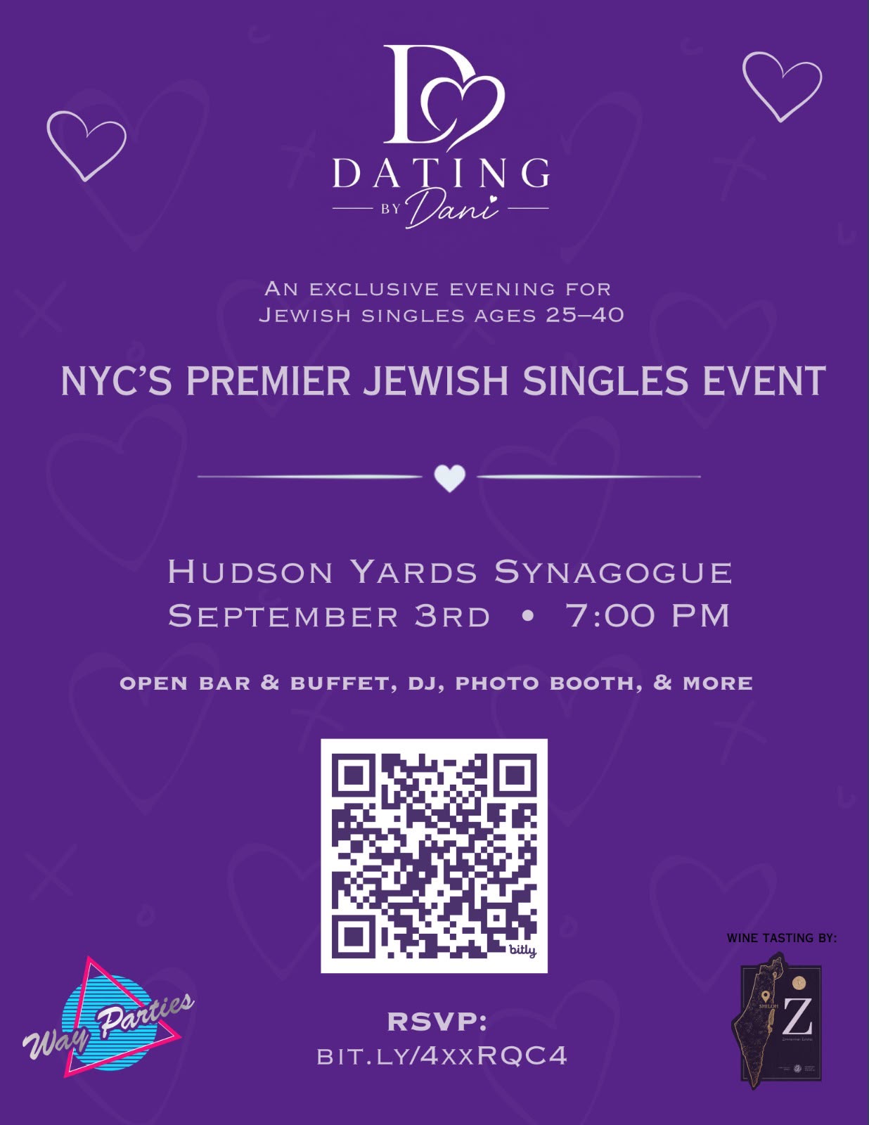 NYC Jewish Singles Event September 3rd | Lifestyle | William Lebovics | YESODI