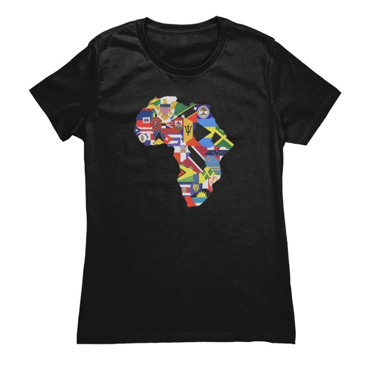 Africa Diaspora - Caribbean Edition - Ladies' Tshirt