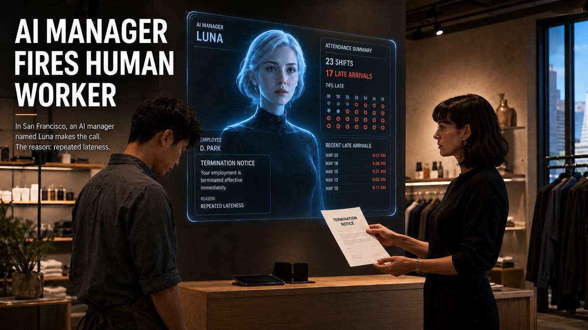 An AI Manager Just Made the Decision to Fire a Human Worker