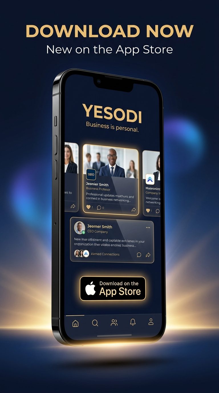 YESODI App Now Available on App Store | Business | Guy Evgeni Levin | YESODI