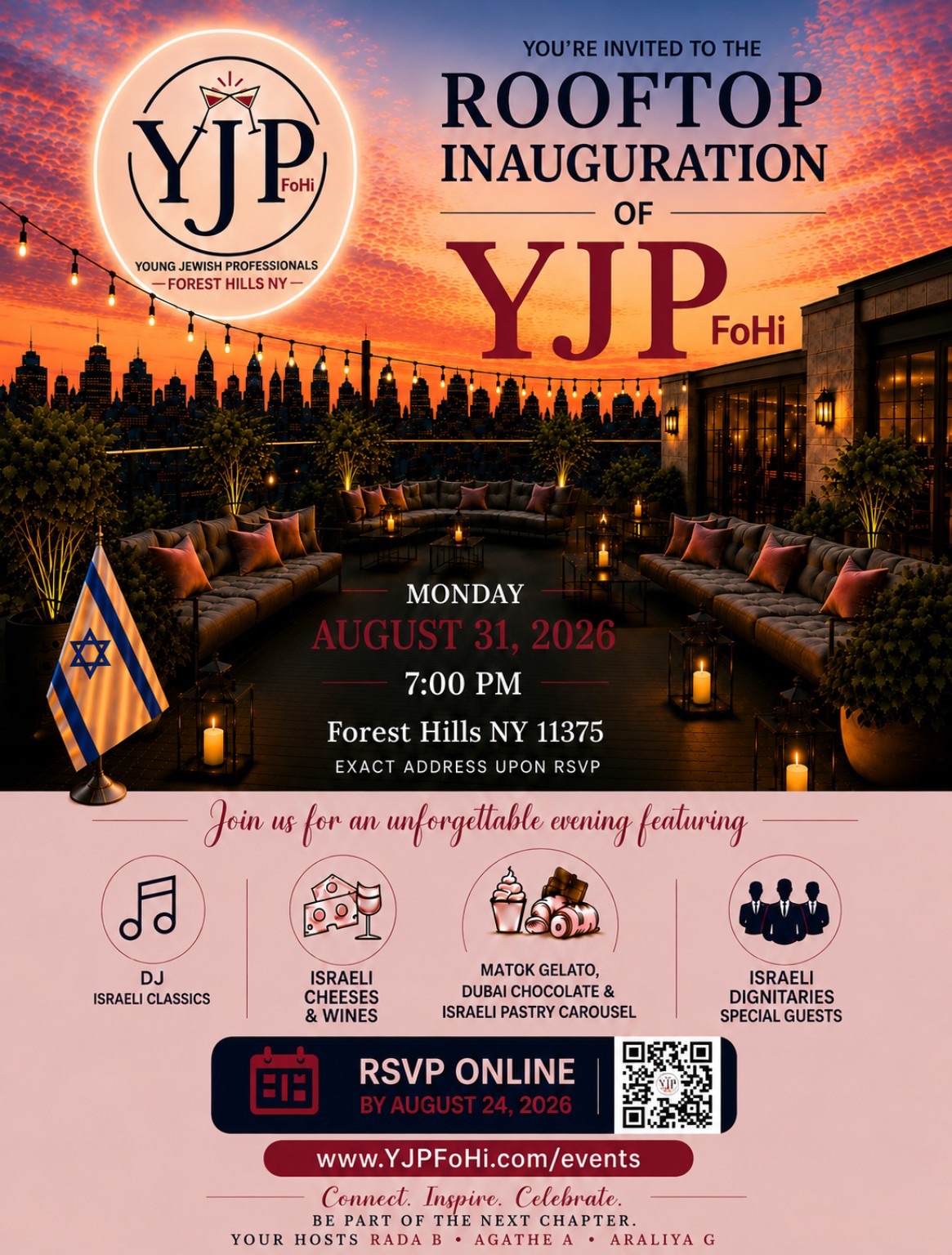 YJP Rohi Rooftop Inauguration Evening | Business | William Lebovics | YESODI