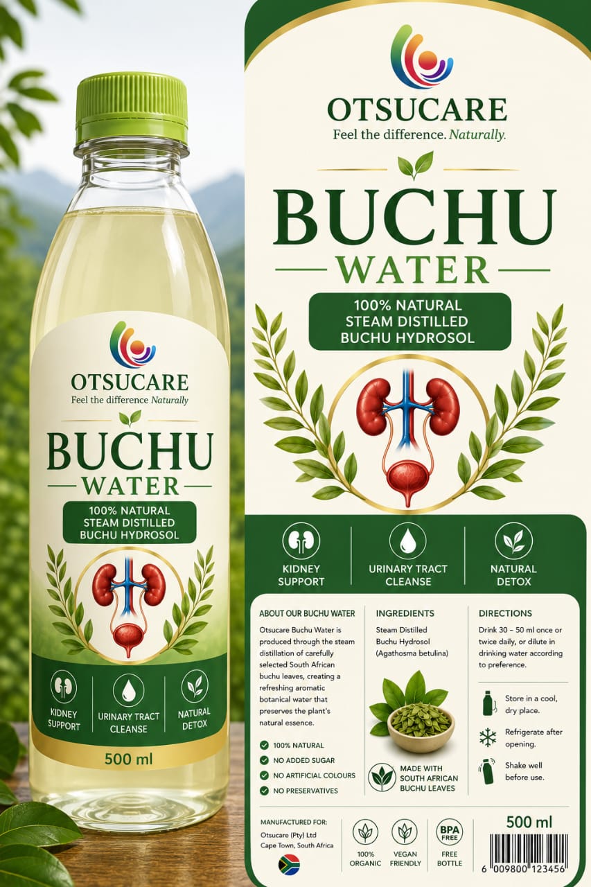 Otsucare Buchu Water: 100% Natural Distilled Hydration | Health | Ntombifuthi Hokwana | YESODI