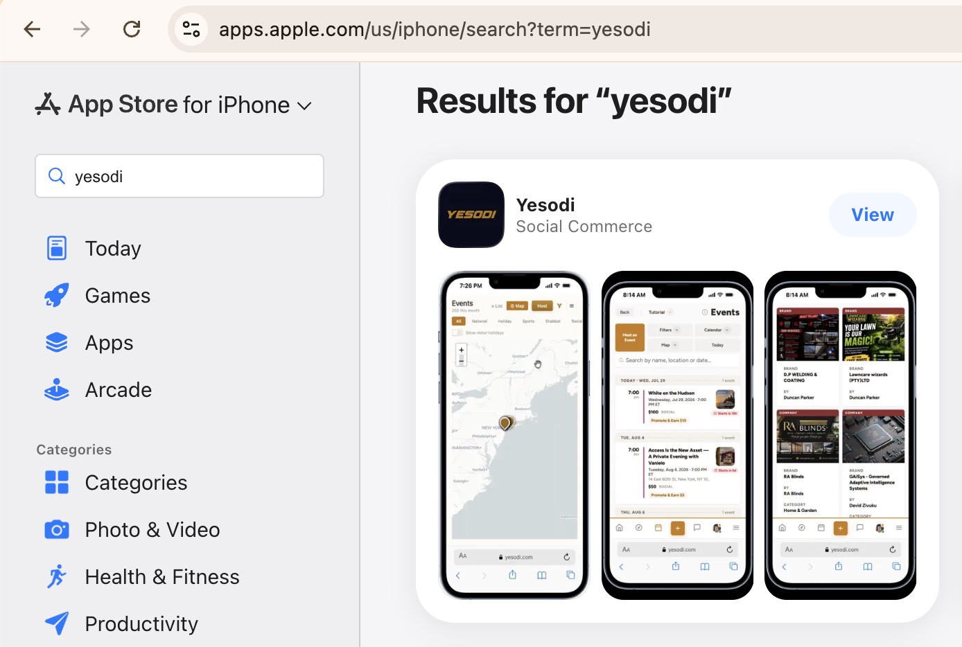 Yesodi, now also found in Apple Search | Apple App Yesodi | Guy Evgeni Levin | YESODI