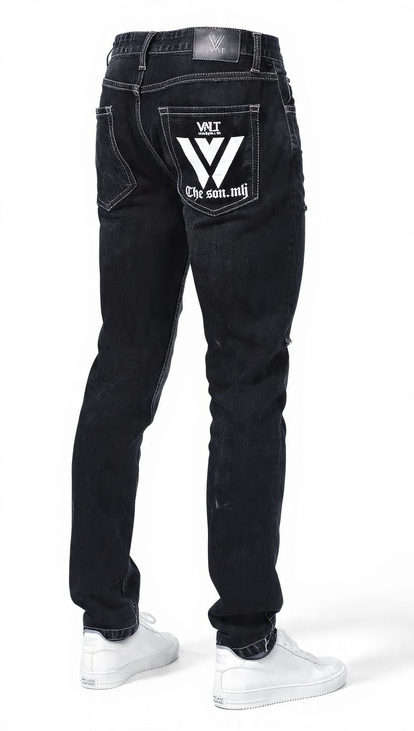 Premium Dark Wash Denim with Iconic Pocket Design | Fashion | Lehlogonolo Joseph | YESODI